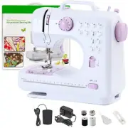 Portable Electric Sewing Machine Mini Household Sewing Machine for Beginners