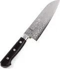 Syosaku Japanese Multi Purpose Chef Knife Shaded Damascus VG-10 16 Layer Black P