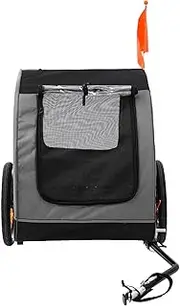 Dog Trailer, Dog Buggy, Bicycle Trailer Medium Foldable for Small and Medium Dogs