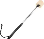 Parliky Bass Drum Stick Soft Drum Hammer Drum Mallets Band Drum Steel Marching Drum Percussion Timpani Instrument Drums Drum Mallet Hammer Bass Drum Mallet Drum Sticks Replacement Plastic
