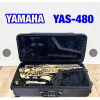 在飛比找蝦皮購物優惠-律揚樂器~二手日本製很新*AMAHA YAS480中音薩克斯