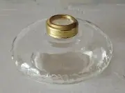New Bracket Kerosene Oil Lamp Glass Font Clear
