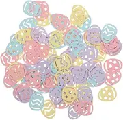 VICASKY 200pcs Easter Egg Confetti Easter Table Decorations Flower Basket Confetti Bunny Party Decoration Paper