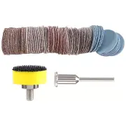 100Pcs 25Mm 1 Inch Sander Disc Sanding Disk 100-3000 Grit With 1Inch5244