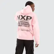 [Nena and Pasadena] Demand Box Fit Hoodie Orchid Pink