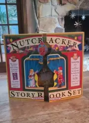 Nutcracker Story Book Set Advent Calendar Tree Ornaments Mary Packard NEW
