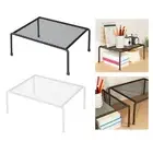 Cabinet Shelf, Desk Organizer, Free Installation, Monitor Stand, Spice Rack for