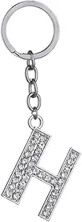 [WOFASHPURET] Stylish Alphabet Keychain Keychain Ring Letter Hook Bag Charm for Women