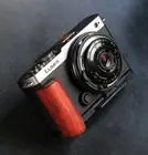 Wood Camera L Plate Bracket Quick Release Base Hand Grip for Panasonic Lumix S9