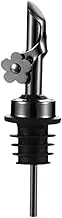 rockible Pour Spout for Liquor Bottles and Olive Oil Dispenser, Gray Black