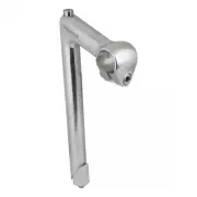 Nitto NTC-225 Technomic Stem Road Quill Stem 80mm 25.4mm -18 Deg Silver Aluminum