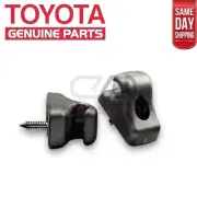 80 - 83 TOYOTA COROLLA SUN VISOR HOLDER CLIPS QTY 2 OEM NEW (for: Toyota)