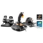 【加碼送8%樂天點數】THRUSTMASTER T16000M FCS HOTAS FLIGHTPACK 模擬飛行搖桿 油門節流閥 飛行腳舵