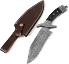 Custom Handmade Damascus Hunting/Bowie/Outdoor/Camping/Survival Fixed Blade Knif