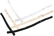 [FOMIYES] Low Back Strap Converter Extender Hooks Strap for V Neck Backless Dresses Shirts Black for Comfortable Fit and Versatile Styling