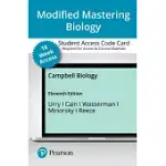 MODIFIED MASTERING BIOLOGY WITH PEARSON ETEXT -- ACCESS CARD -- FOR CAMPBELL BIOLOGY (18-WEEKS)