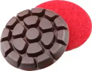 3" DAMO Diamond Floor Polishing Pad Grit 400 for Concrete / Terrazzo / Granite