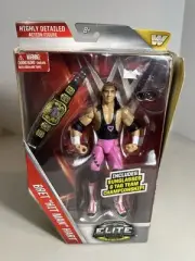 WWE Elite Collection Flashback Bret Hart Tag Team Championship NIB