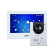 Dahua 7" Monitor 2MP Outdoor Camera 4 PoE Switch Video Intercom Kit