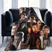 Niklaus Mikaelson Soft, Warm And Comfortable Lightweight Flannel Blanket For Bed Sofa Dorm Office Camping Traveling -u137 50x40in 125x100cm