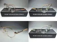 在飛比找Yahoo!奇摩拍賣優惠-信義計劃 眼鏡 Max Mara 日本製 復古金屬框膠腳 超