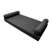 |SLIPCOVER ONLY|S5 Daybed Mattress Bolster Pillow Covers Knife Edge Crib AD003