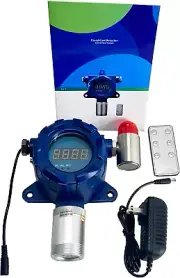 CLO2 Gas Detector with 0-200ppm Infrared Remote Control Sound and Light Alarm