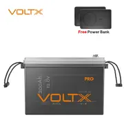 VoltX 12V 200Ah Lithium Battery LiFePO4 Recharge Replace SLA AGM Camping Solar Power