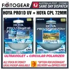 Genuine HOYA Pro1D UV Ultraviolet + CPL Circular Polarizer Camera 72mm Filter
