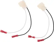 GLEAVI 1 Pair Speaker Wire Harness Adapter for No Splicing Required Easy Plug Installation for Speaker Replacement