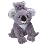 Wild Republic Mom and Baby Koala Plush Toy 12" H