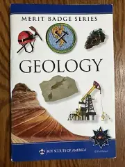 2022 Geology Merit Badge Series Pamphlet Book BSA Boy Scouts of Scouting America