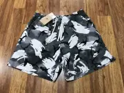 MENS MEDIUM ️ NEW Nike Club Unlined Woven Flow Shorts White/Grey DX0737-065