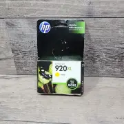 HP 920 XL Yellow Ink Cartridge 920XL Office Jet Sealed Printer Ink Expired