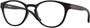[Oakley] OY8017 Eyeglasses Bundle: OY 8017 801701 Satin Black and Small Blue leash Accessory kit, Satin Black