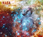 NASA Explore the Universe | 2025 14 x 24 Inch Monthly Deluxe Wall Calendar | Foil Stamped Cover | Plastic-Free | BrownTrout | Space Cosmos Inspiration