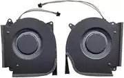 New Laptop CPU GPU Cooling Fan for ASUS GL743QE NS85C59 DC05V 0.50A -20G05 13NR0510P02021 6033B0094101/201-20G04 13NR0510P01021(CPU and GPU)