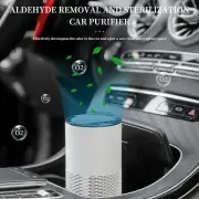 Room Night Light Car Air Purifier Cleaner Portable Mini Lonizer Freshener USB