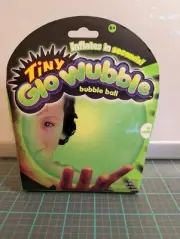 Tiny Glo Wubble Bubble Ball Glows in the Dark Inflates In Seconds! Go Green