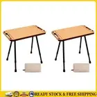 Folding Camping Table Portable Picnic Table Beach Table for Outdoor (Camel) .
