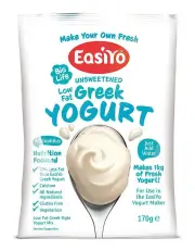 EasiYo Nutritional Low Fat Greek Style Yogurt Mix 170g