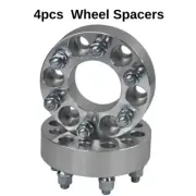 4PCS 6 Studs 6x114.3 Wheel Spacers For Nissan Navara D40 38mm 12X1.25 (for: Nissan)