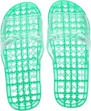 [Healeved] Slippers Portable Christmas Tree Accessories Body Swimming Pool Pipe Holders Double Sink Bag Couple Slippers Telescopic Broom Handle Bathtubs Green Pvc