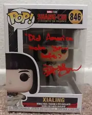 Meng'er Zhang Signed Funko Pop BECKETT Xianling Shang Chi Disney Marvel