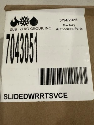 Sub-Zero 7043251 SHELF,DAIRY,SVCE OEM Same Day Shipping