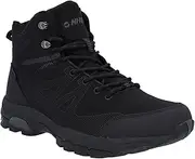 [HI-TEC] Jackdaw Mid Waterproof Boot Black/Carbon Grey UK 13 Black/Carbon Grey