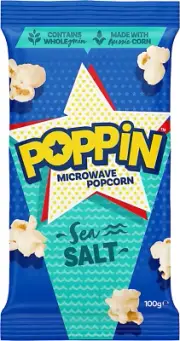 Microwave Popcorn Sea Salt 100G X 18 (1,800G Total)