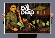 Florian Bertmer EVIL DEAD Poster Mondo Print Ash Bruce Campbell VHS RARE x/150