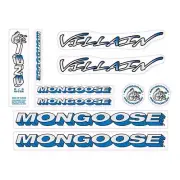 Mongoose - 1995 Villain - Decal set - old school bmx