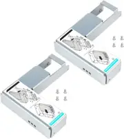 Pack-2 9W8C4 Y004G WWGPK SSD Adapter Bracket Compatible for 3.5" 2.5"